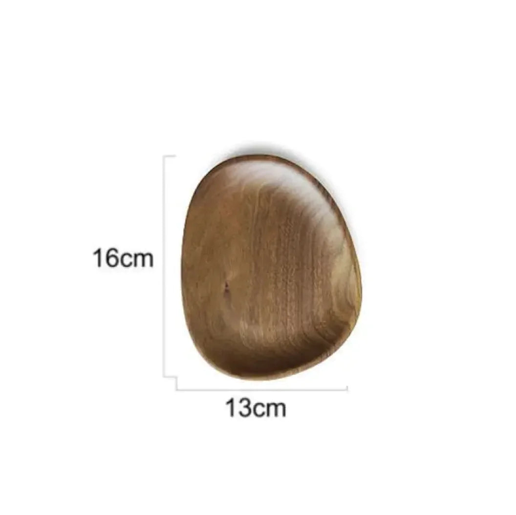 Japanese-Style Solid Wood Tableware piece