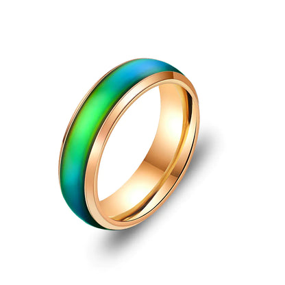 Color Changing Temperature-Sensitive Ring