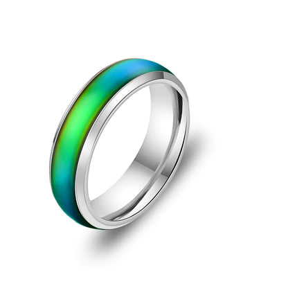 Color Changing Temperature-Sensitive Ring