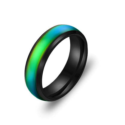 Color Changing Temperature-Sensitive Ring